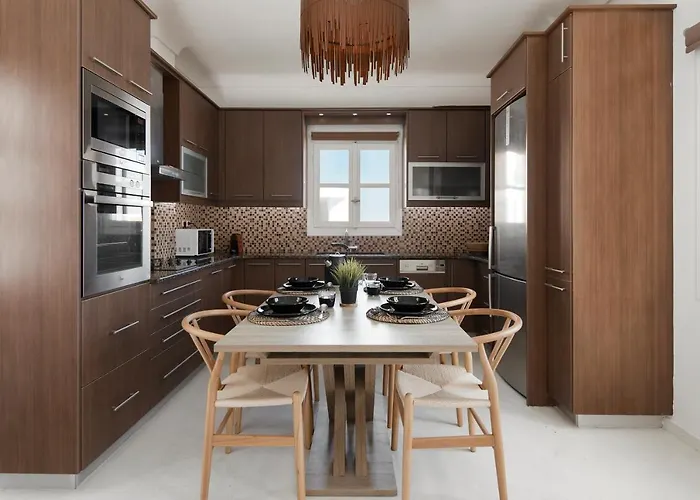 アパート Bluewhite & Santorini Pýrgos